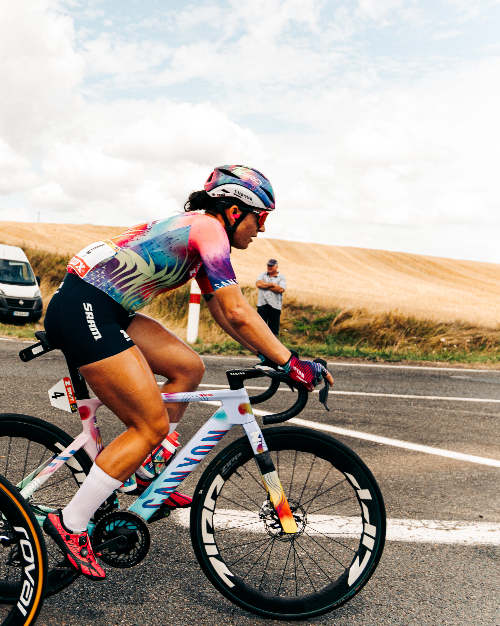 EARLY SPRINT SEES CHLOÉ FIGHT TO FIFTH ON STAGE FOUR OF THE TOUR ...